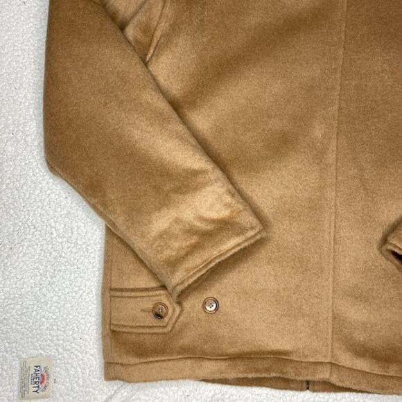 Express De L’Opera Mohair Full Zip Pea Coat: Size Medium - Picture 9 of 14